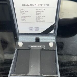DiamondLite Moissanite Stud Earrings